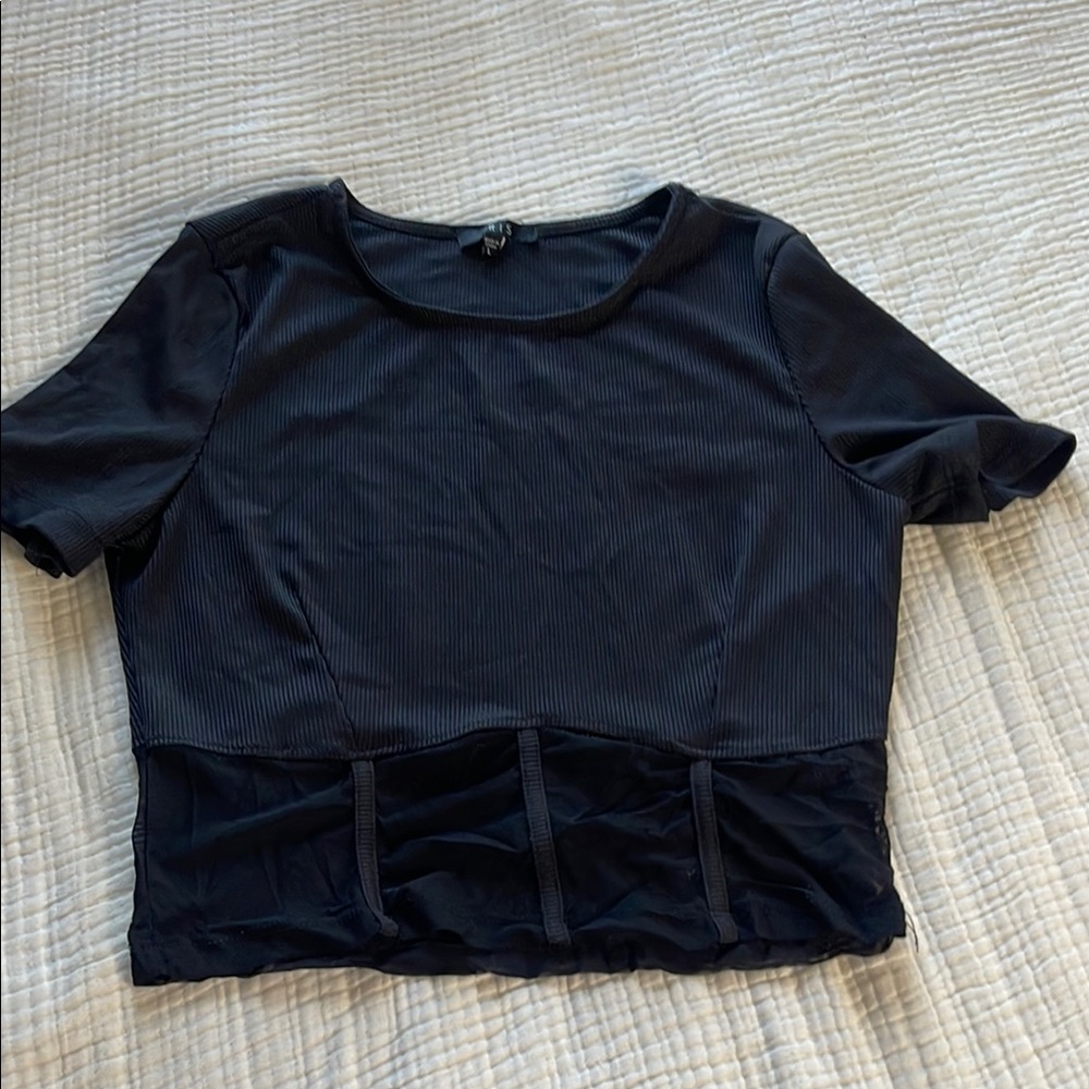 Elegant Black Women's Top